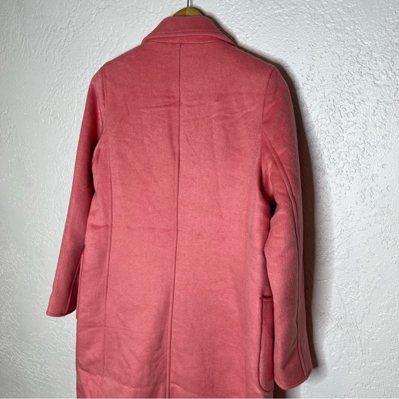 SUNDANCE Wool Blend Coat Pink Size Medium - Picture 13 of 15